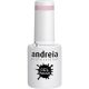 Andreia Semi-Permanent Nail Gel Polish for UV/LED Lamp Intense Shine and 4 weeks Lasting French Manicure Nail Gel Varnish Colour 289 Pink Shades of Coral 10.5ml