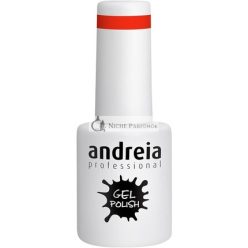   Andreia Semi-Permanent Nail Gel Polish for UV/LED Lamp Intense Shine and 4 weeks Lasting Varnish Colour 293 Coral 10.5ml