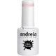 Andreia Semi-Permanent Nail Gel Polish for UV/LED Lamp Intense Shine and 4 weeks Lasting French Manicure Nail Gel Varnish Colour 294 Pink 10.5ml