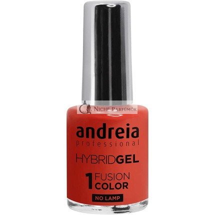 Andreia Professional Hybrid Gel Nail Polish Fusion Colour H41 Coral Tan - 2 Steps No Lamp Required Long Lasting Easy Removal