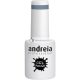 Andreia Semi-Permanent Nail Gel Polish for UV/LED Lamp Intense Shine and 4 weeks Lasting French Manicure Nail Gel Varnish 10.5ml