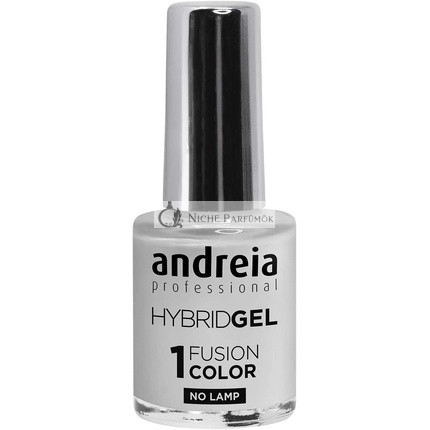 Andreia Professional Hybrid Gel Nail Polish Fusion Colour H5 Grey - 2 Steps No Lamp Required Long Lasting Easy Removal