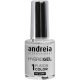 Andreia Professional Hybrid Gel Nail Polish Fusion Colour H5 Grey - 2 Steps No Lamp Required Long Lasting Easy Removal