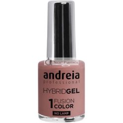   Andreia Professional Gel Hybrid Nail Polish 2 Step No Lamp Required - Fusion Color H8 Natural 10ml