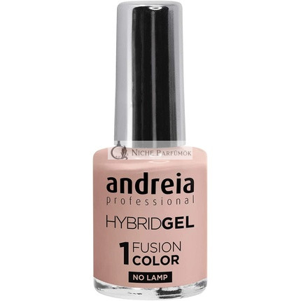 Andreia Professional Hybrid Gel Nail Polish Fusion Colour H9 Nude Pink - 2 Steps No Lamp Required Long Lasting Easy Removal