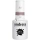 Andreia Semi-Permanent Nail Gel Polish for UV/LED Lamp Intense Shine and 4 weeks Lasting French Manicure Nail Gel Varnish Colour BA2 Pink Shades of Red 10.5ml
