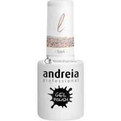   Andreia Semi-Permanent Nail Gel Polish for UV/LED Lamp Intense Shine and 4 weeks Lasting French Manicure Nail Gel Varnish 10.5ml