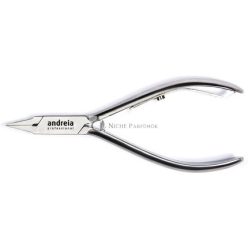   Andreia Professional Nail Cutter Stainless Steel Sharp Pointed Straight Nail Clipper for Normal and Ingrown Nails Durable Nail Care Pedicure Manicure Tools