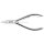 Andreia Professional Nail Cutter Stainless Steel Sharp Pointed Straight Nail Clipper for Normal and Ingrown Nails Durable Nail Care Pedicure Manicure Tools