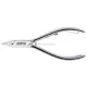 Andreia Professional Nail Cutter Stainless Steel Sharp Pointed Straight Nail Clipper for Normal and Ingrown Nails Durable Nail Care Pedicure Manicure Tools
