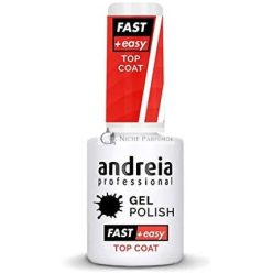   Andreia Professional Gel Top Coat for Nail Art Decoration with Glossy Finish 10.5ml