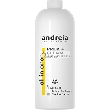 Andreia Professional All In One Prep and Clean for Dipping, Gel Polish, Builder Gel and Acrylic Nails 1 Litre