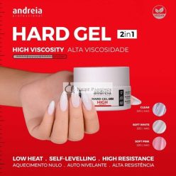 Andreia Hard Gel 2-in-1 Soft Pink 22g High Viscosity Vegan