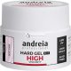Andreia Professional Hard Nail Gel Biphasic 2 in 1 LED and UV Gel Nail Builder High Viscosity Soft Pink 44g
