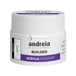   Andreia Professional White Acrylic Building Powder for Nail Extensions 35g Long-Lasting Self-Leveling
