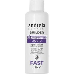   Andreia Professional Nail Builder Acrylic Monomer Liquid Fast Dry 100ml for Professionals - Salon Quality Strong Adhesion Extensions