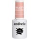 Andreia Semi-Permanent Nail Gel Polish for UV/LED Lamp Intense Shine and 4 weeks Lasting French Manicure Nail Gel Varnish Magazine Collection Colour MZ4 Light Nude 10.5ml