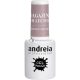 Andreia Semi-Permanent Nail Gel Polish for UV/LED Lamp Intense Shine and 4 weeks Lasting French Manicure Nail Gel Varnish Magazine Collection Colour MZ6 Grey Nude 10.5ml