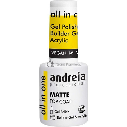 Andreia Professional Matte Top Coat for Gel Polish and Acrylic 10.5ml