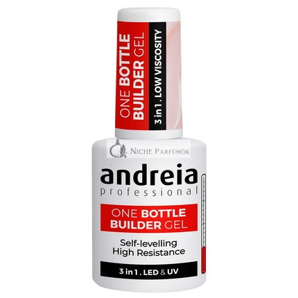 Andreia Professional 3-in-1 LED and UV Gel Builder Nude Cover 14ml Bottle