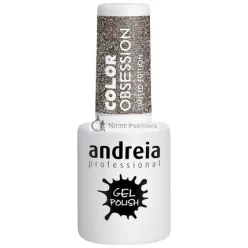   Andreia Semi-Permanent Nail Polish Collection OB1 Champagne Glitter 10.5ml