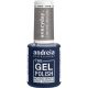Andreia Professional The Gel Polish Solvent Free Gel Limited Collection Color ED1 Grey with Gold Shimmer