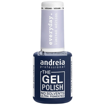 Andreia The Gel Polish Professional Gel Nail Polish Solvent-Free Limited Collection Color ED3 Pastel Lavender