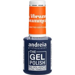   Andreia Professional The Gel Polish Solvent Free Gel Limited Collection Colors VS3 Neon Orange