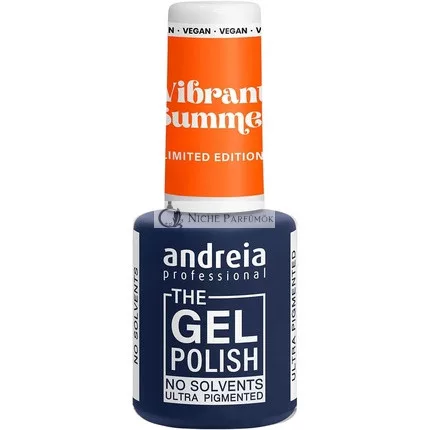 Andreia Professional The Gel Polish Solvent Free Gel Limited Collection Colors VS3 Neon Orange
