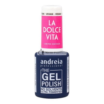 Andreia Dolce Vita DV5 Vibrant Pink Nail Polish 10.5ml