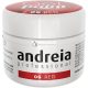 Andreia Professional Nail Art Design Gel Paint Pots Highly Pigmented Intense Colour No Flow High Viscosity UV Gel Paint for DIY Manicure Vegan 4g 06 Red
