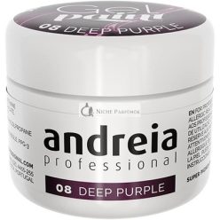   Andreia Professional Nail Art Design Gel Paint Pots 4g 08 Deep Purple