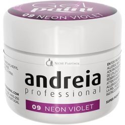   Andreia Professional Nail Art Design Gel Paint Pots 4g 09 Neon Violet