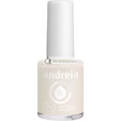   Andreia Halal Breathable Nail Polish Water Permeable Vegan and Cruelty-Free Colour B22 Milky White 10.5ml