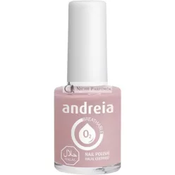   Andreia Halal Breathable Nail Polish Glossy Vegan and Cruelty-Free Colour B25 Pinkish Nude 10.5ml