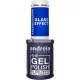 Andreia Professional Semi-Permanent Nail Gel Polish Kaleidoscope Glass Effect Collection Colour KL3 Glass Effect Translucent Blue 10.5ml