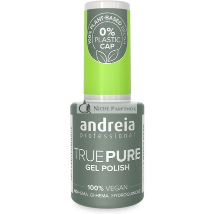 Andreia Professional Hema Free Gel Polish True Pure 21 Free and 100% Vegan for Sensitive Nails UV LED Soak Off Gel Nail Varnish Colour T14 Neon Green 10.5ml
