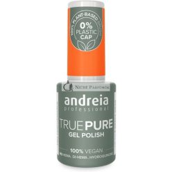   Andreia Professional Hema Free Gel Polish True Pure 21 Free and 100% Vegan for Sensitive Nails UV LED Soak Off Gel Nail Varnish Colour T15 Neon Orange 10.5ml