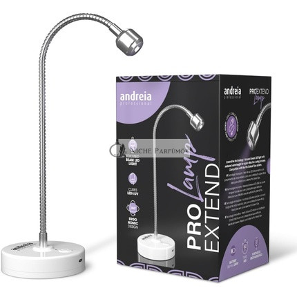 Andreia Professional PRO EXTEND Nail Manicure Lamp with 360º Movement - Compatible with PRO EXTEND False Nail Tips - Cures LED & UV - 3 Watts Tips Lamp