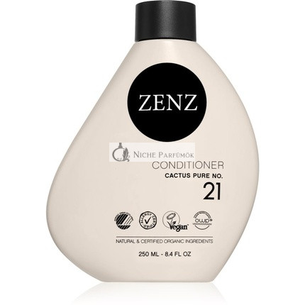 ZENZ Organic Cactus Pure No. 21 Deep Hydration Balm - 250 ml, Suitable for Allergic Individuals