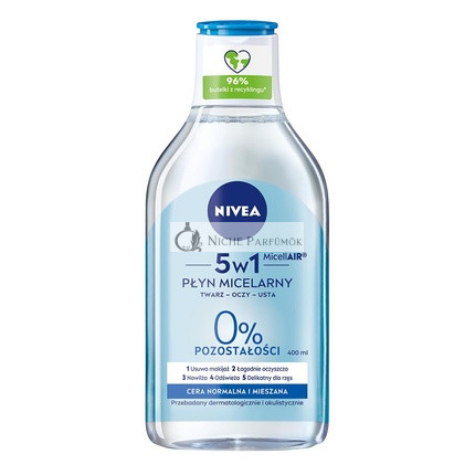 NIVEA Nurse Micellar Liquid for Normal and Combination Skin 400ml