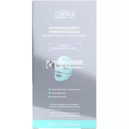 L'biotica Estetic Clinic Acid Treatment Smoothing and Normalizing Dermo Hydrogel Mask 1pc