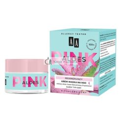 AA Aloes Pink Regenerating Night Cream Mask 50ml