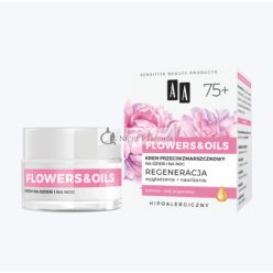   AA Flowers & Oils Regenerating Anti Wrinkle 75+ Day & Night Cream 50ml