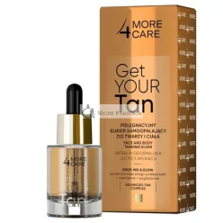   More4Care Get Your Tan! Self-Tanning Elixir for Face and Body 15ml