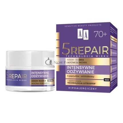 Technologia Wieku 5Repair 70+ Night Cream-Mask Rebuilding 50ml AA