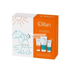   Oillan Holiday Set For Baby - Spf 50 Emulsion 100ml, 3-In-1 Gel 200ml, Protective Cream 75ml