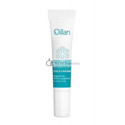 Oillan Cold Cream Lip Balm Nourishing With Ceramides And Vitamin E 15 Ml