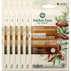   Farmona Herbal Care My Nature Argan Nourishing Face Mask for Dry and Very Dry Skin 2x5ml