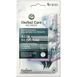   Blue Algae Face Mask with Thermal Water for Any Type of Skin Farmona Herbal Care my Nature 2 x 5ml
